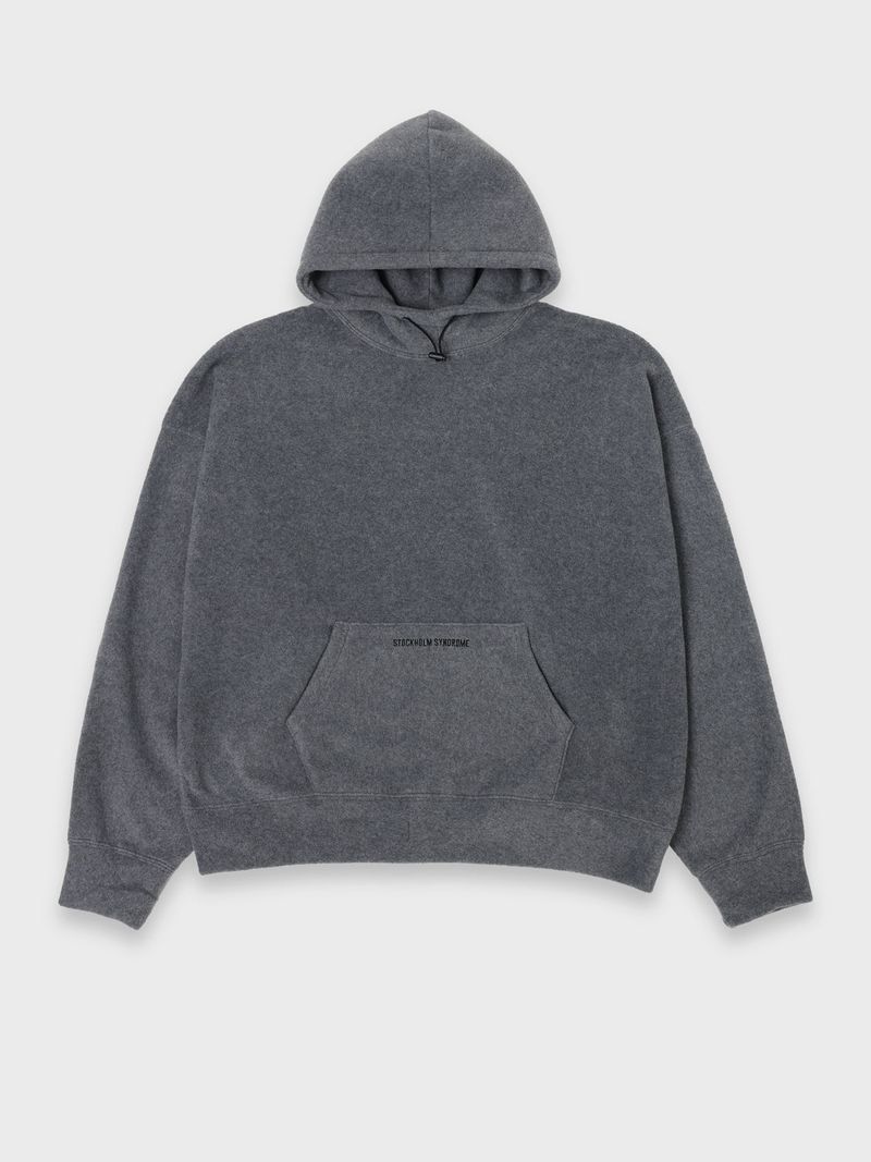 フリースフーディー - CHARCOAL