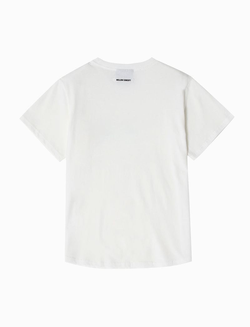 MCT W22 White concept loose T-shirts