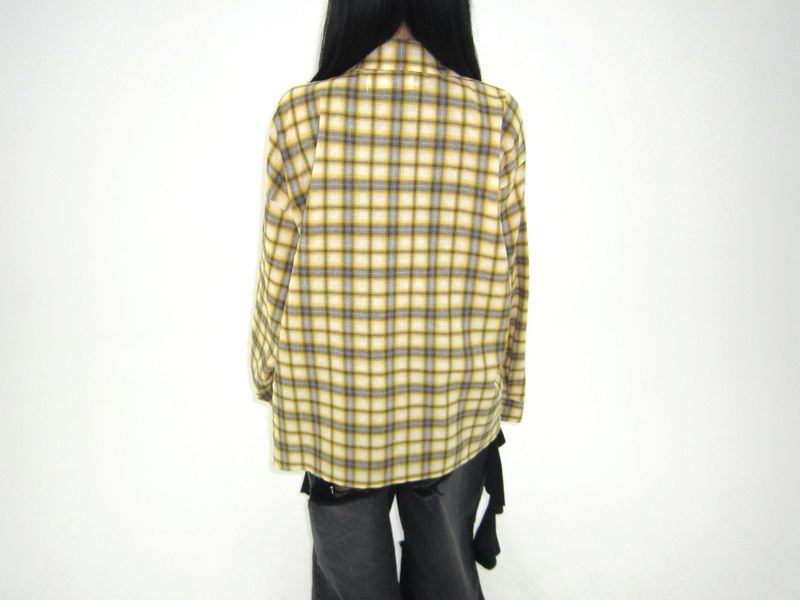 Linen checkered shirt