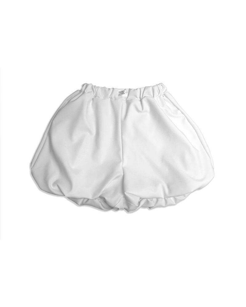 Balloon Mini Shorts White