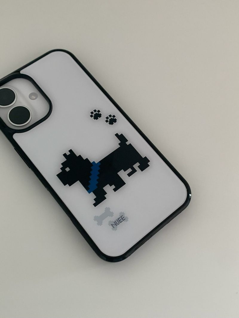my puppy case (white) 