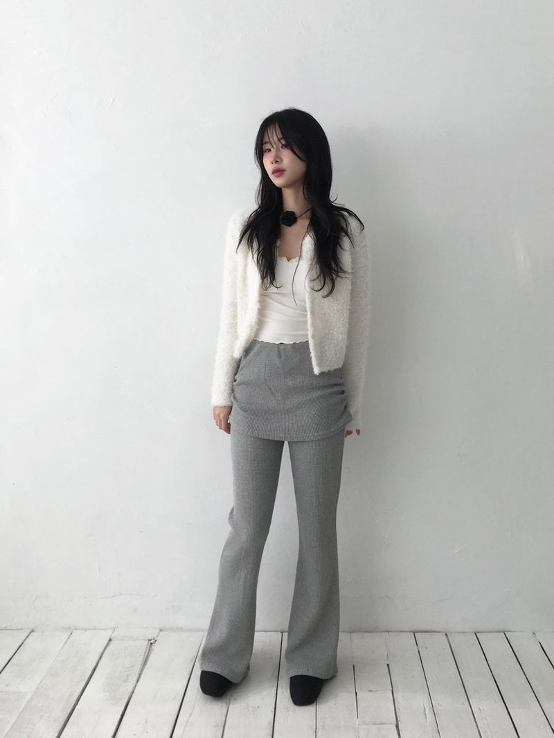 Bosong Fur Cardigan