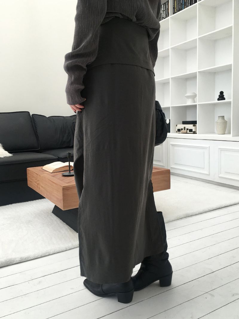 Jogak long skirt