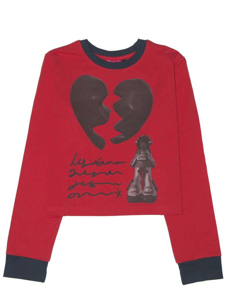 KATER（カーター）の「Letter From Aliene Long Sleeve RED（Tops）」