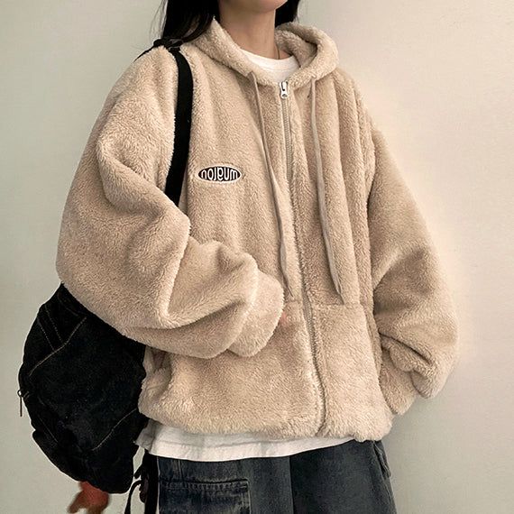 Radon Big Patch to Way Wool Hoodie Zip-Up