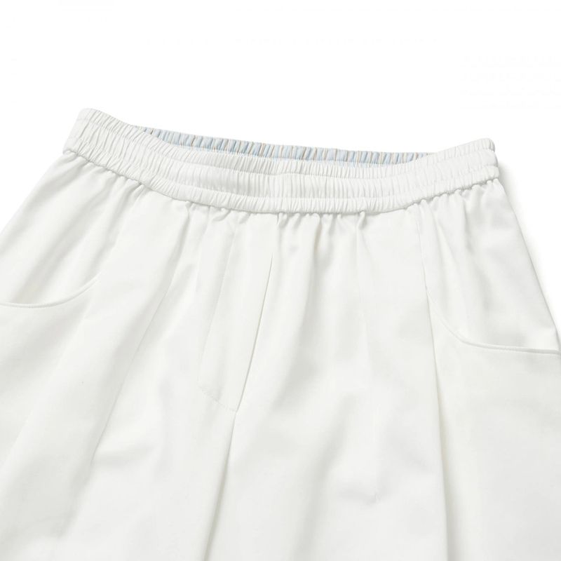 GLOSS WHITE TRAINIG PANTS