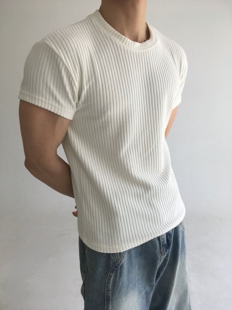 crop ned short sleeve(3colors)