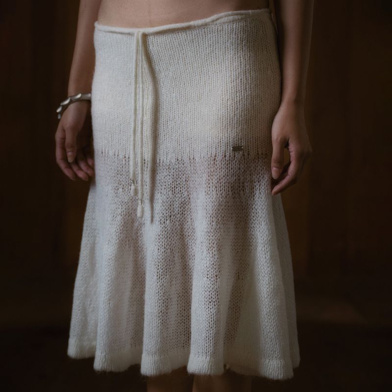  ALDER MAXI SKIRT_WHITE