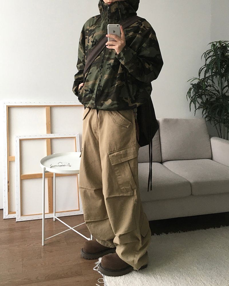 Hide Camo Windbreaker