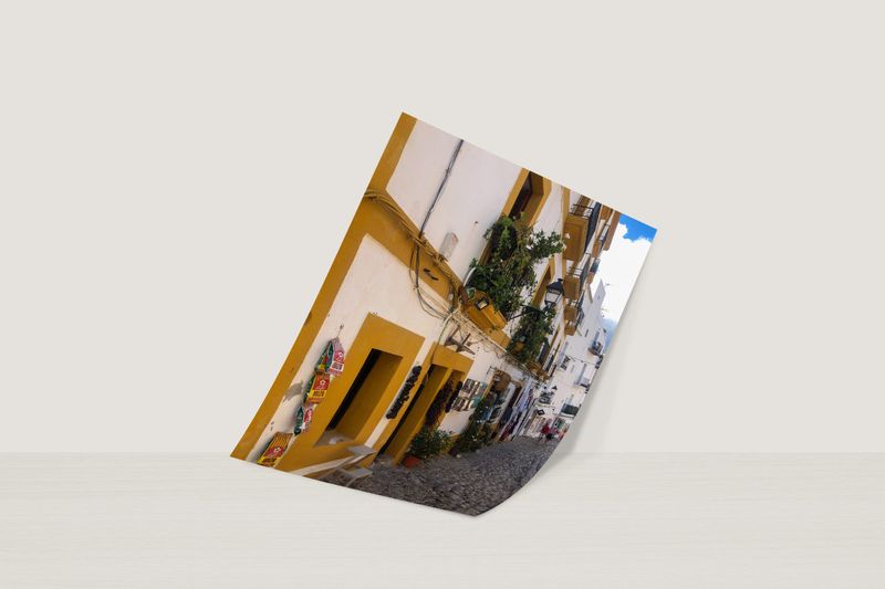 (A3) Old town 02 poster