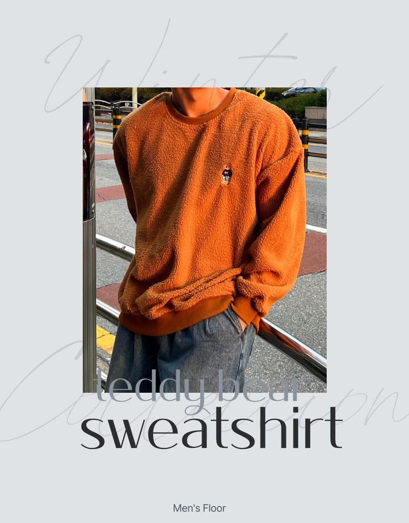 Mensfloor（メンズフロア）の「Bear round tumble sweatshirt（Tops）」