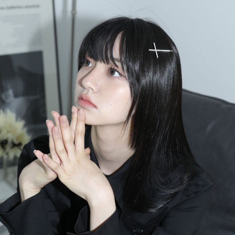 CLUT STUDIO(クラットスタジオ)の「1 2 vintage cross hair pin(Hair Accessories)」