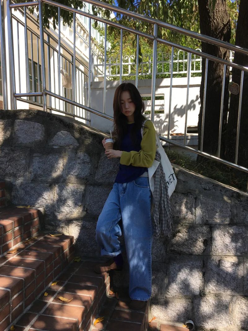DUGGY（ダギー）の「トンボーイナチュラルワイドデニム（パンツ）」