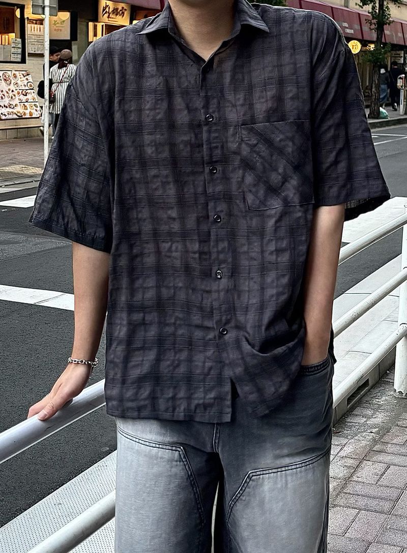 [Summer Recommendation] テンセルクールチェックショートスリーブシャツ