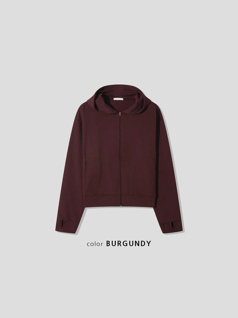 Work Single Zip Hoodie