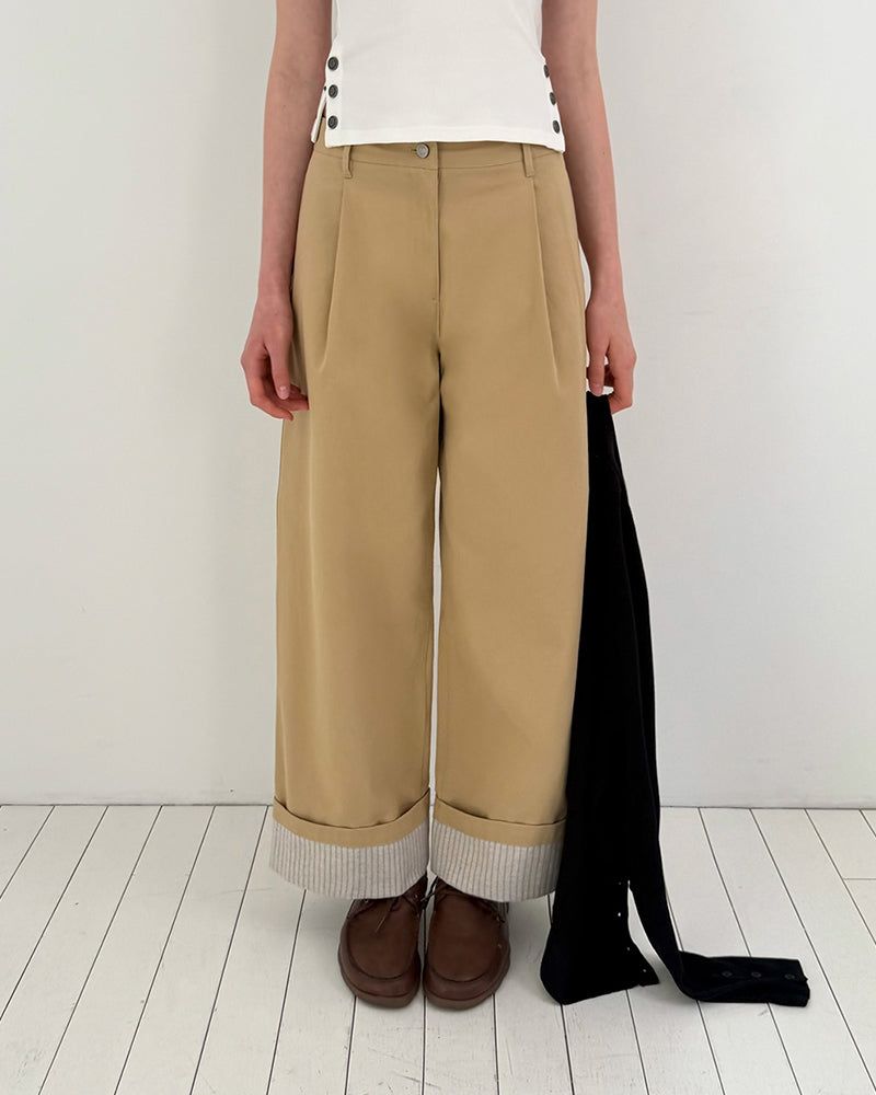 BEIDELLI（ベイデリー）の「[ORIGINAL] Maple Stripe Roll-up Chino Pants（Pants）」