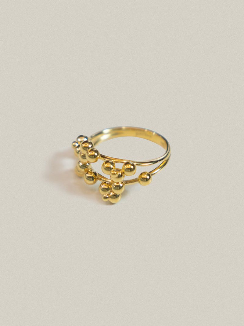 Bubble Ring Gold