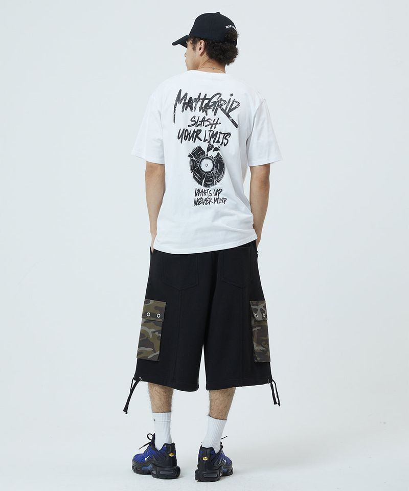 BERMUDA CAMO CARGO SWEATSHORT