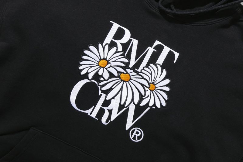OXEYE DAISY HOODIE_BLACK