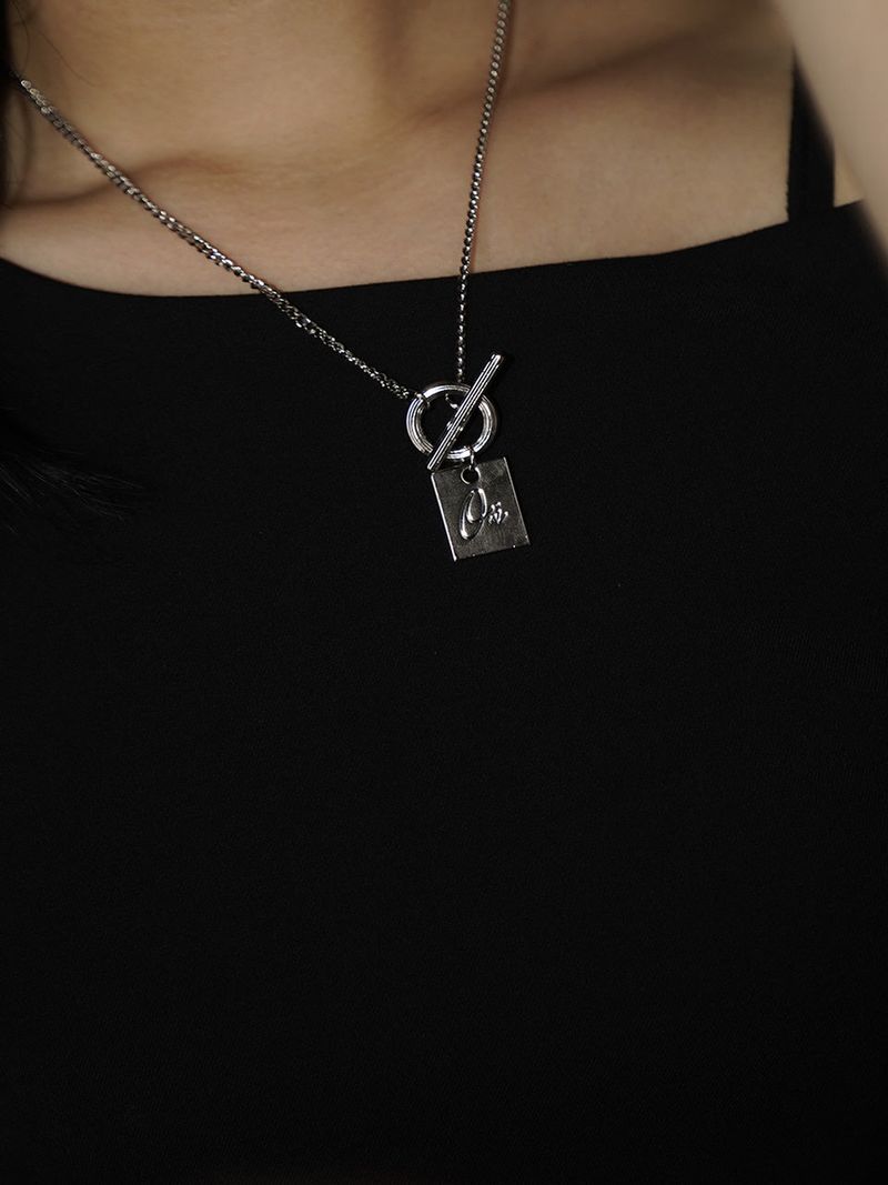 no.112 necklace silver