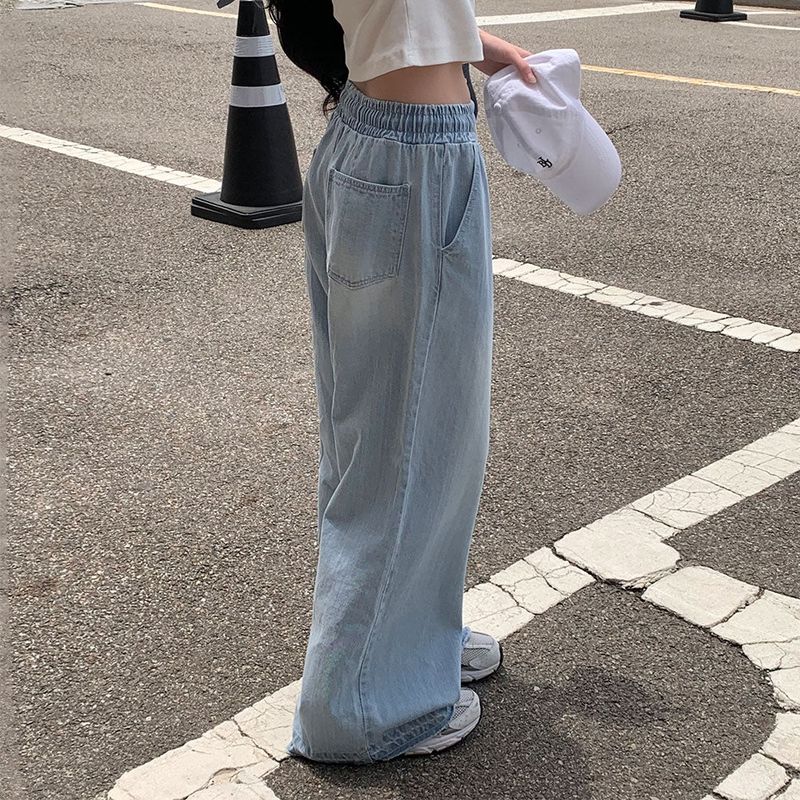 [BELLIDE MADE] Summer Cool Wide Denim Pants