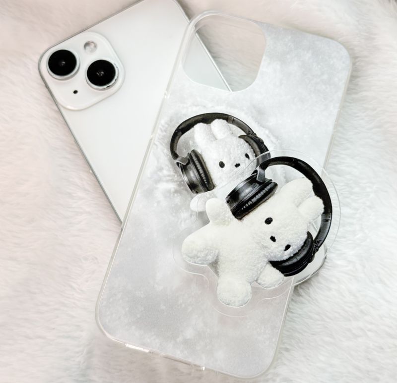 [SET]Snow rabbit case + sphere grip
