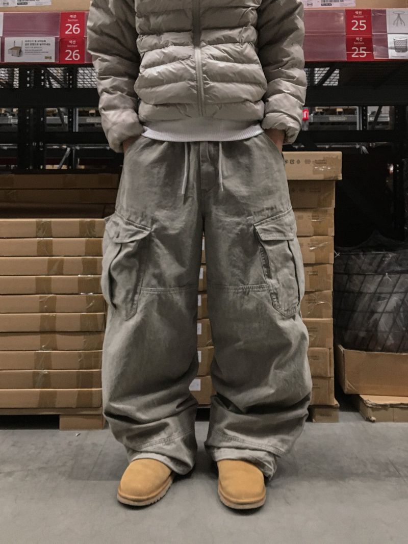 Delta Stonewashed Cargo Pants