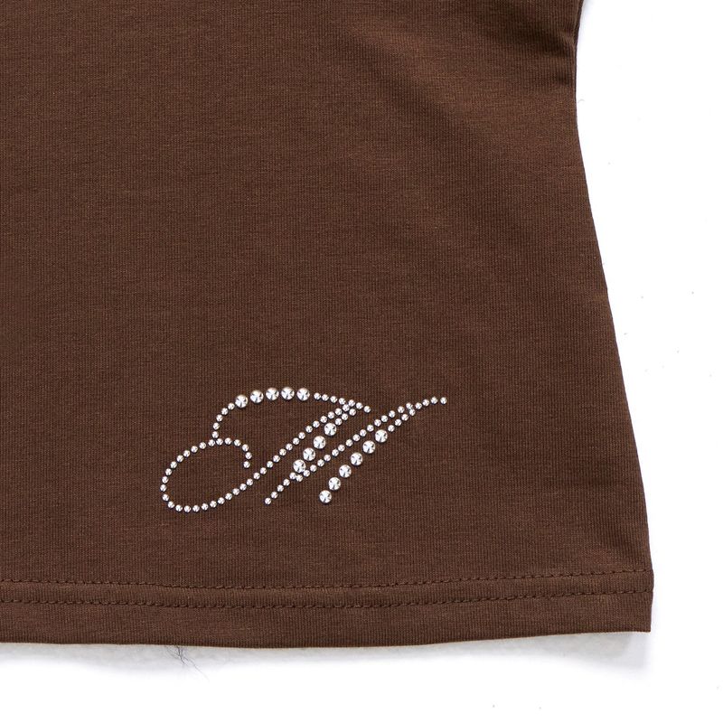 Belted Sleeveless Brown
