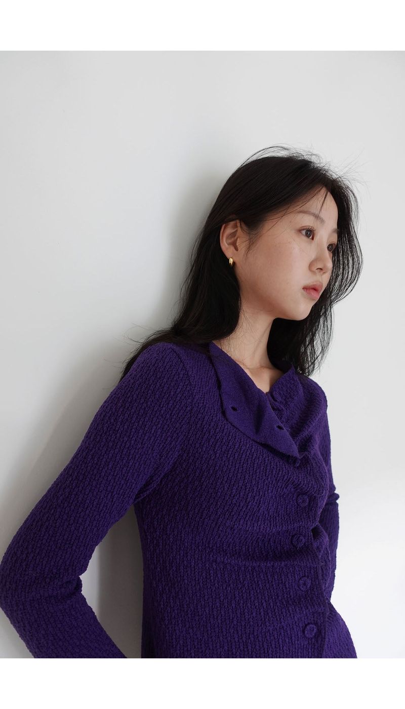 perfume knit cardigan (2C)