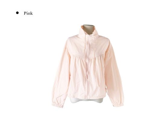 Colsin Shirring Cut Strap Windbreaker