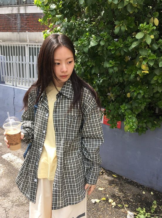 BAON（バオン）の「[unisex] サンキニオーバーフィトポケットチェックシャツ（トップス）」
