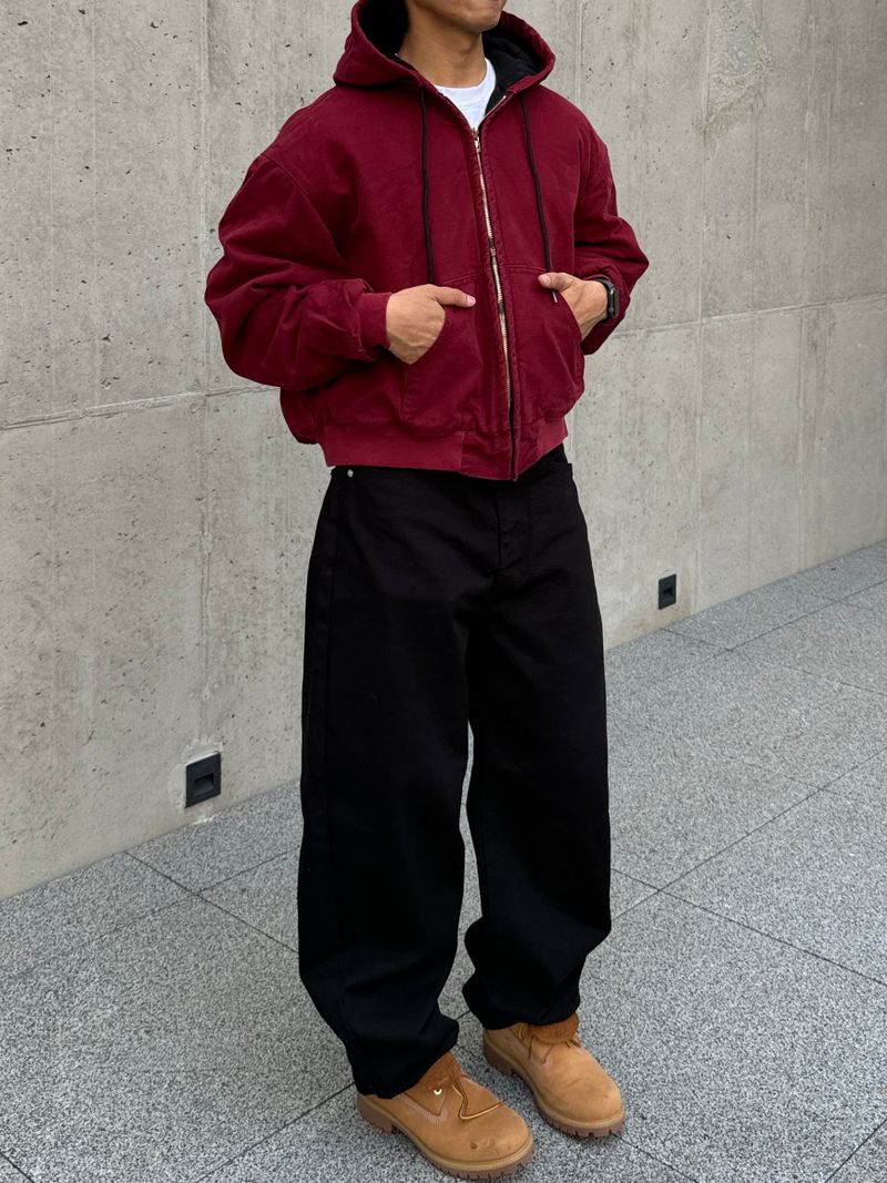 Freemood cotton curve pants (3color)