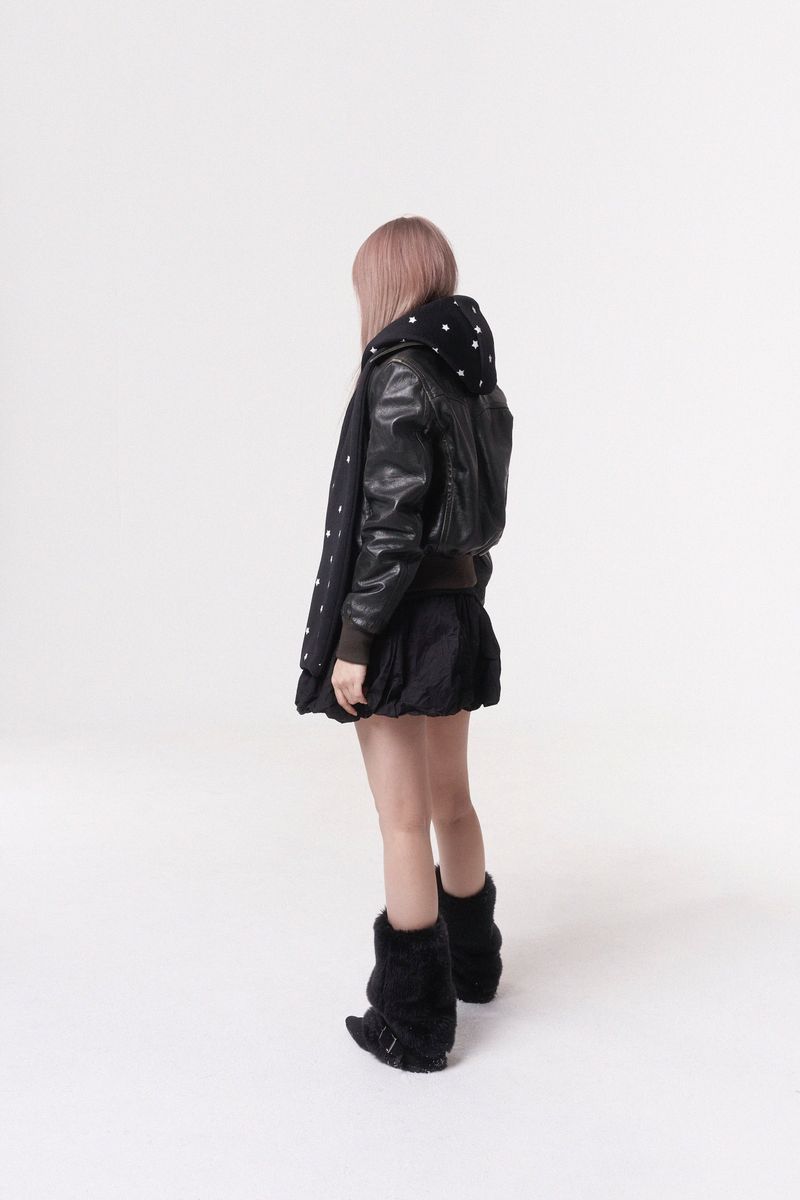 Star reversible hood muffler