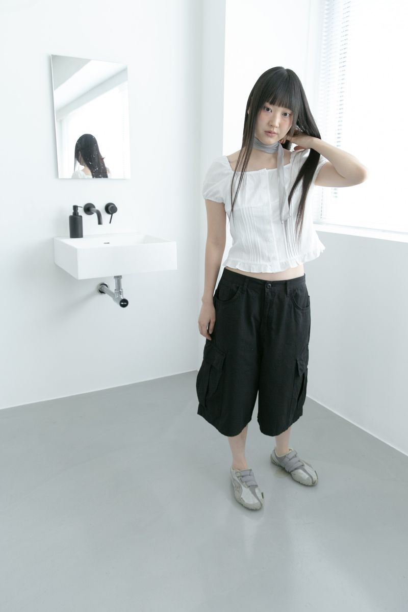 omoosoohy（オムスヒ）の「rib cotton cargo bermuda pants(S-L)（Pants）」