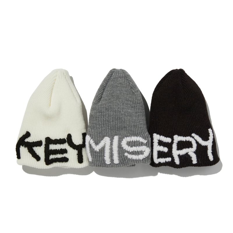 Keymisery Handmade Beanie (Black)