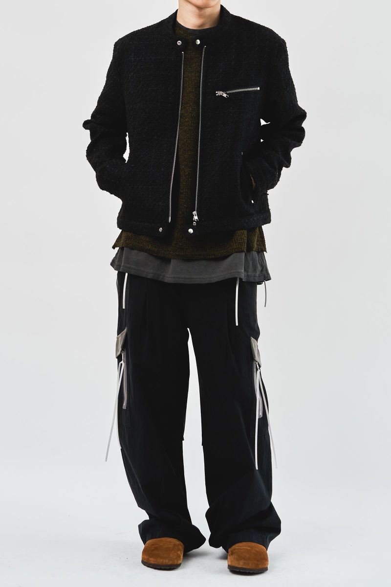 Temple Tweed Biker Jacket