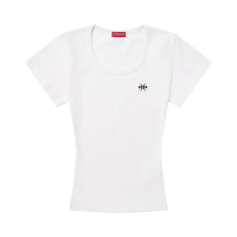 MAIN LOGO U-NECK T-SHIRT (SUSKNK-100)