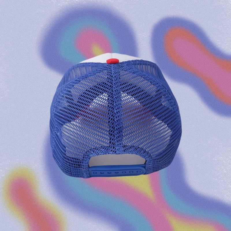 PEANUT STAIN - Everybody Wears It Red Blue Trucker Cap