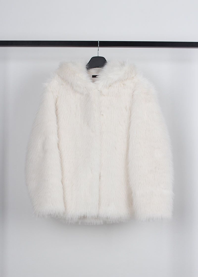HOLIDAY HOOD FUR JACKET