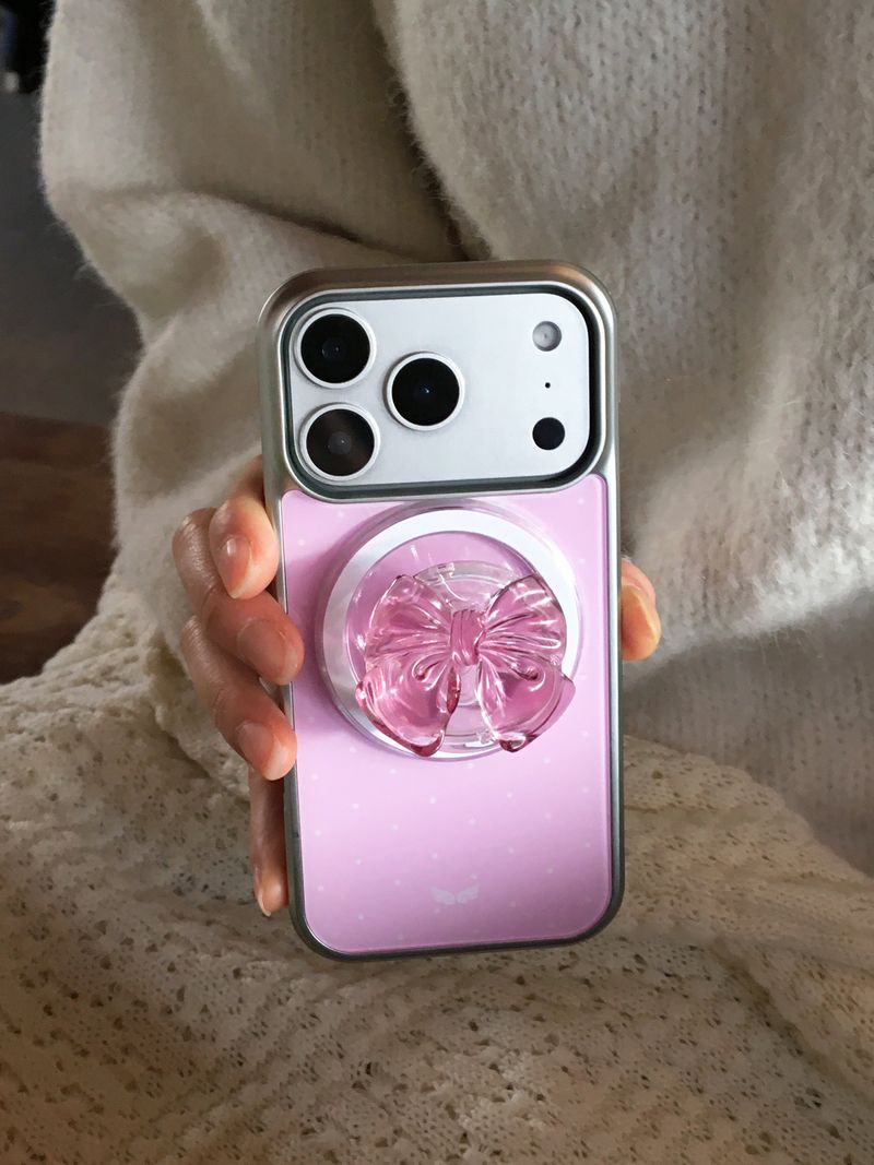 Big Ribbon Magsafe Smart Tok(Pink)