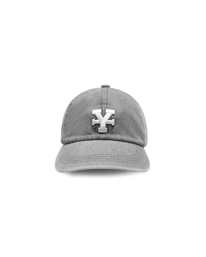 Denim Washed Logo Embroidery Cap