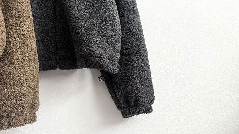 Pelo Thick Dumble Fleece Zip-Up Jumper