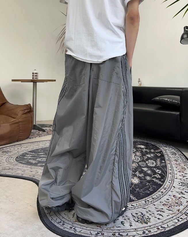 Hera Curve Track Nylon Pants