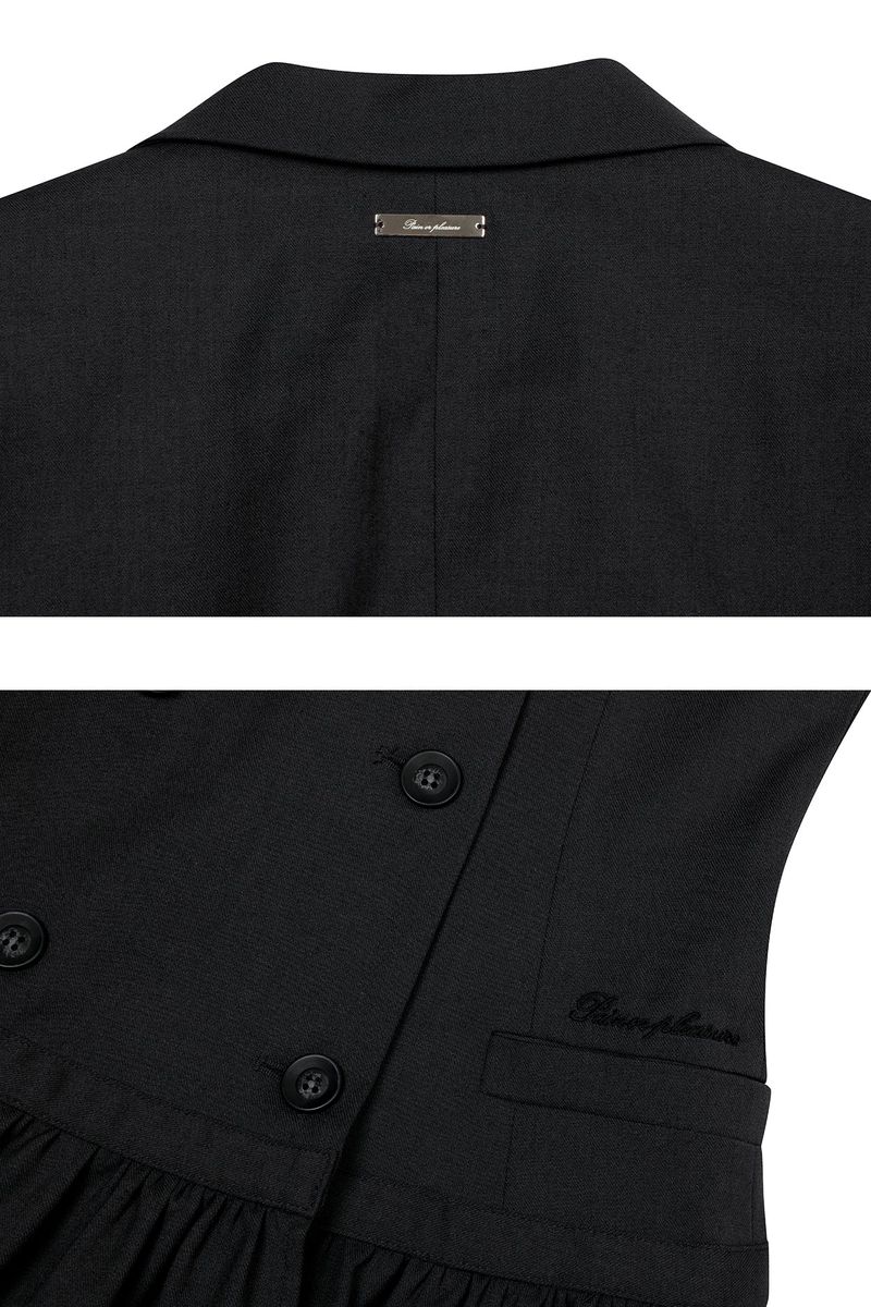 LIORA JACKET DRESS black