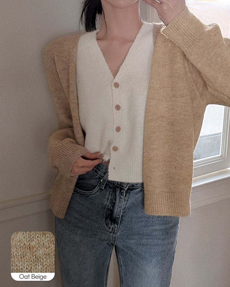 Robello wool knit cardigan