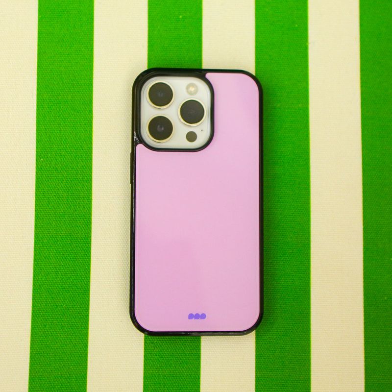 【MADE】 Simple glass bumper case (2 colors)