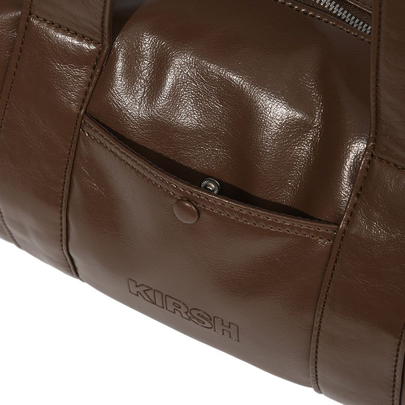 VINTAGE DUFFLE BAG [BROWN]