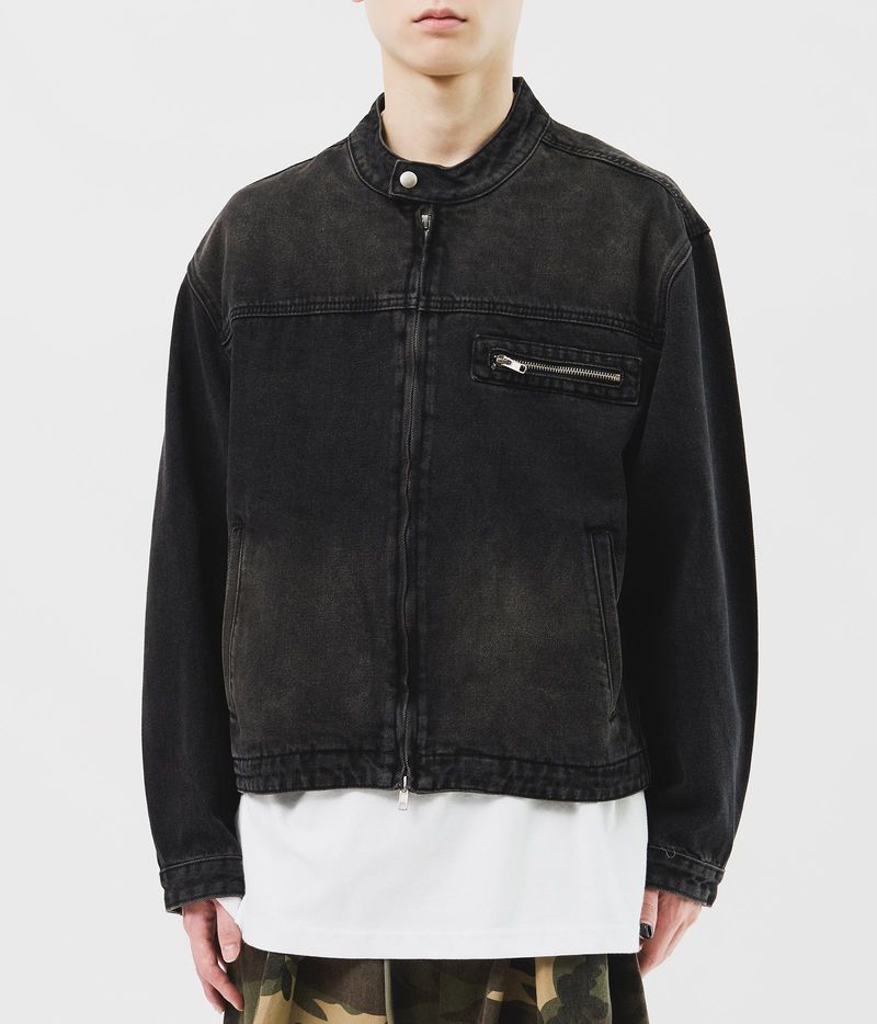 HIFIFNK（ハイファイファンク）の「Module Biker Denim Jacket (3color)（Jackets/Outerwear）」