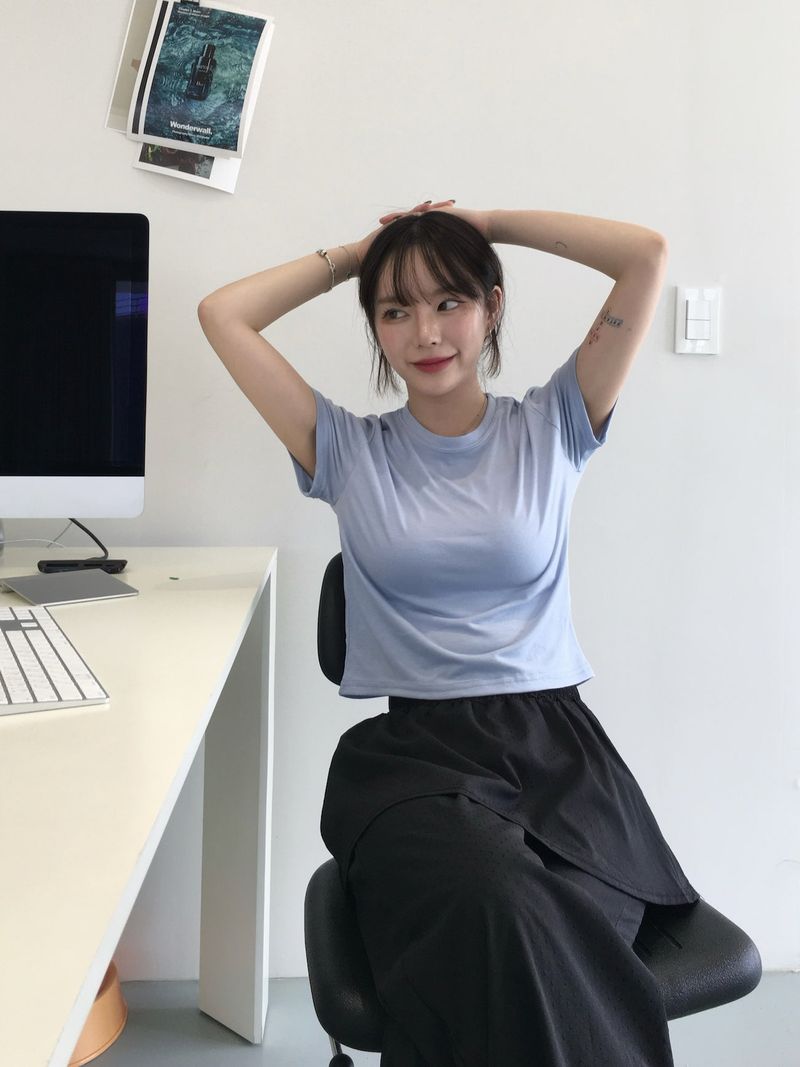 Daily Crop Short Sleeve (10c)