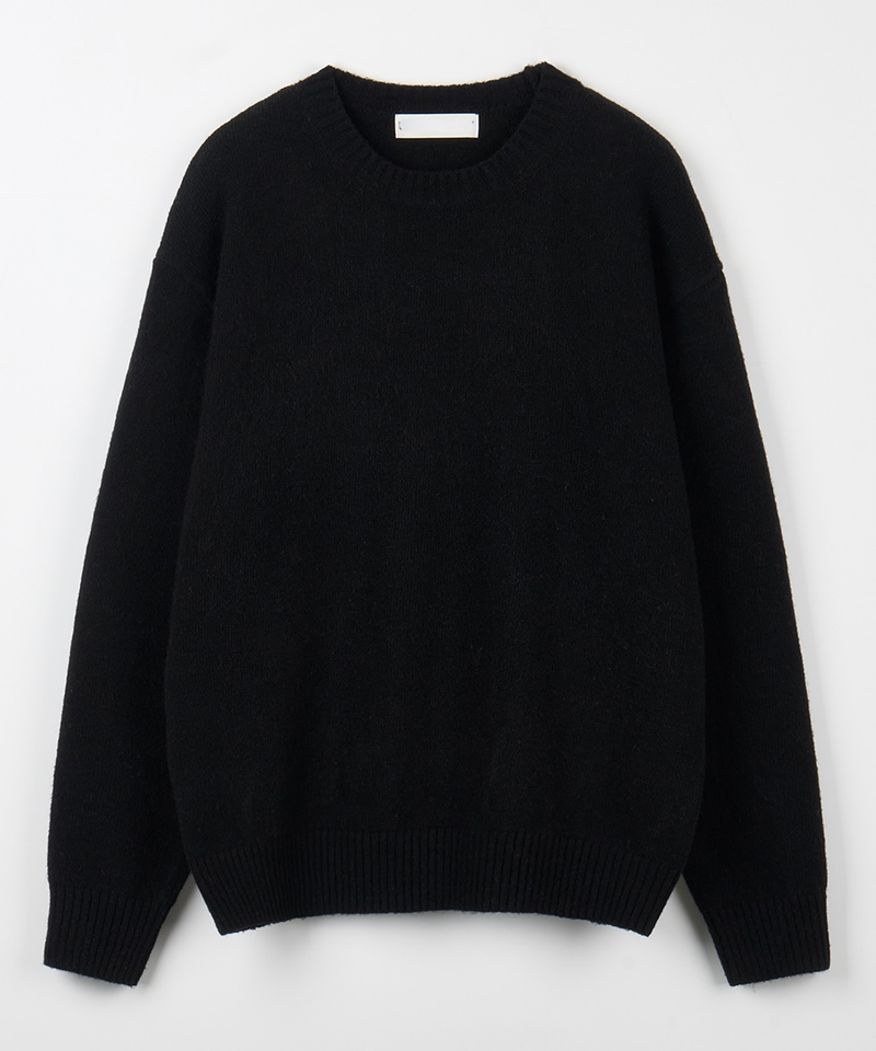 Bellin Wool Round-Neck Knit (8 Colors, M / L)
